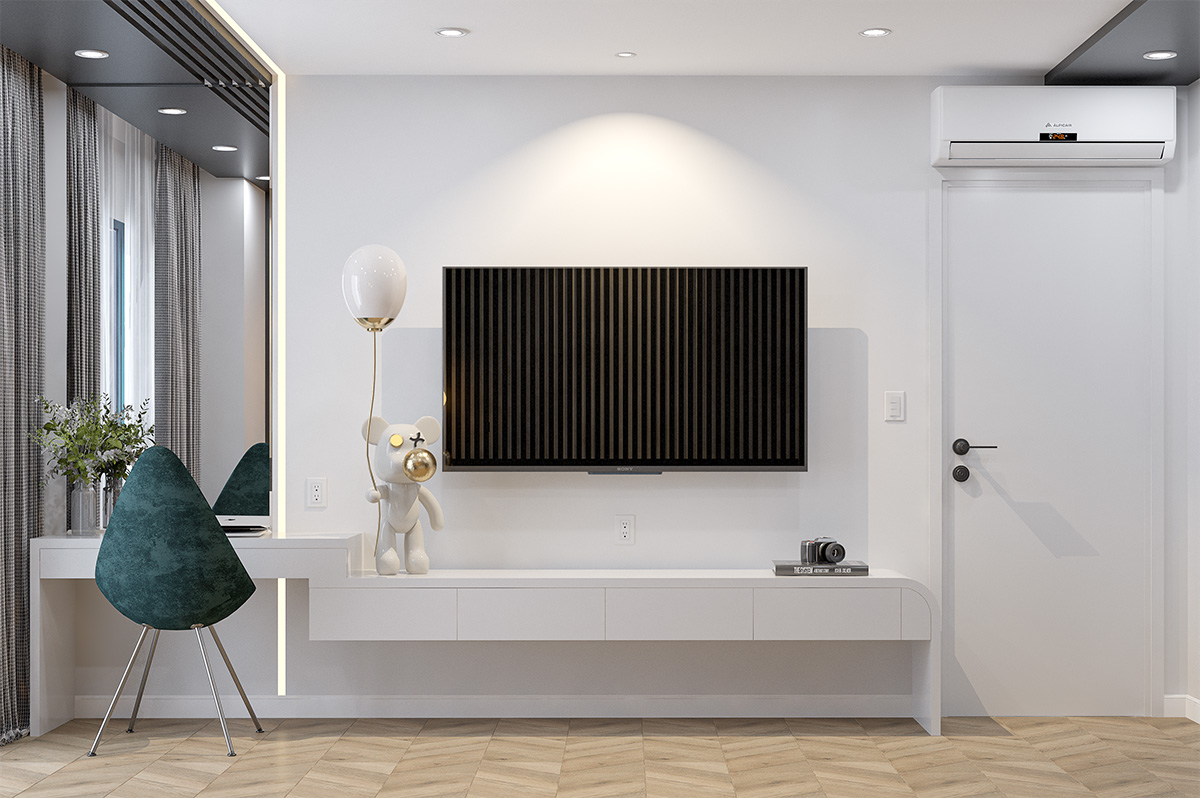 Thiết kế nội thất căn hộ The Ascentia Q.7 - 77m2